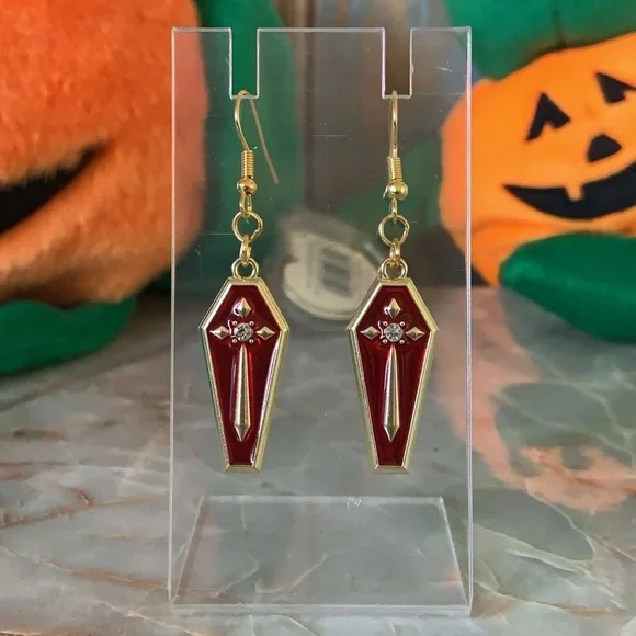 ⚰️!!HANDMADE EARRINGS!!⚰️ - Picture 1 of 1
